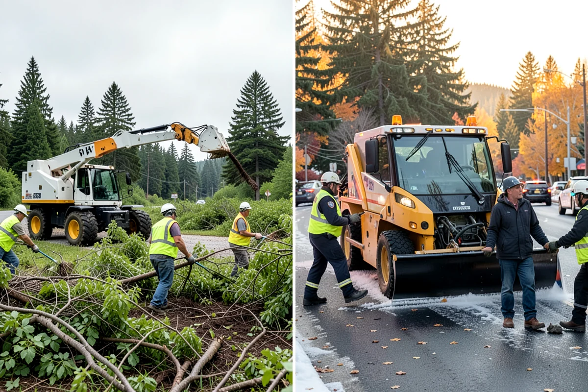 Invasive Species Control in Pacific, King County, WA - Identify and map target species with staff or a specialist