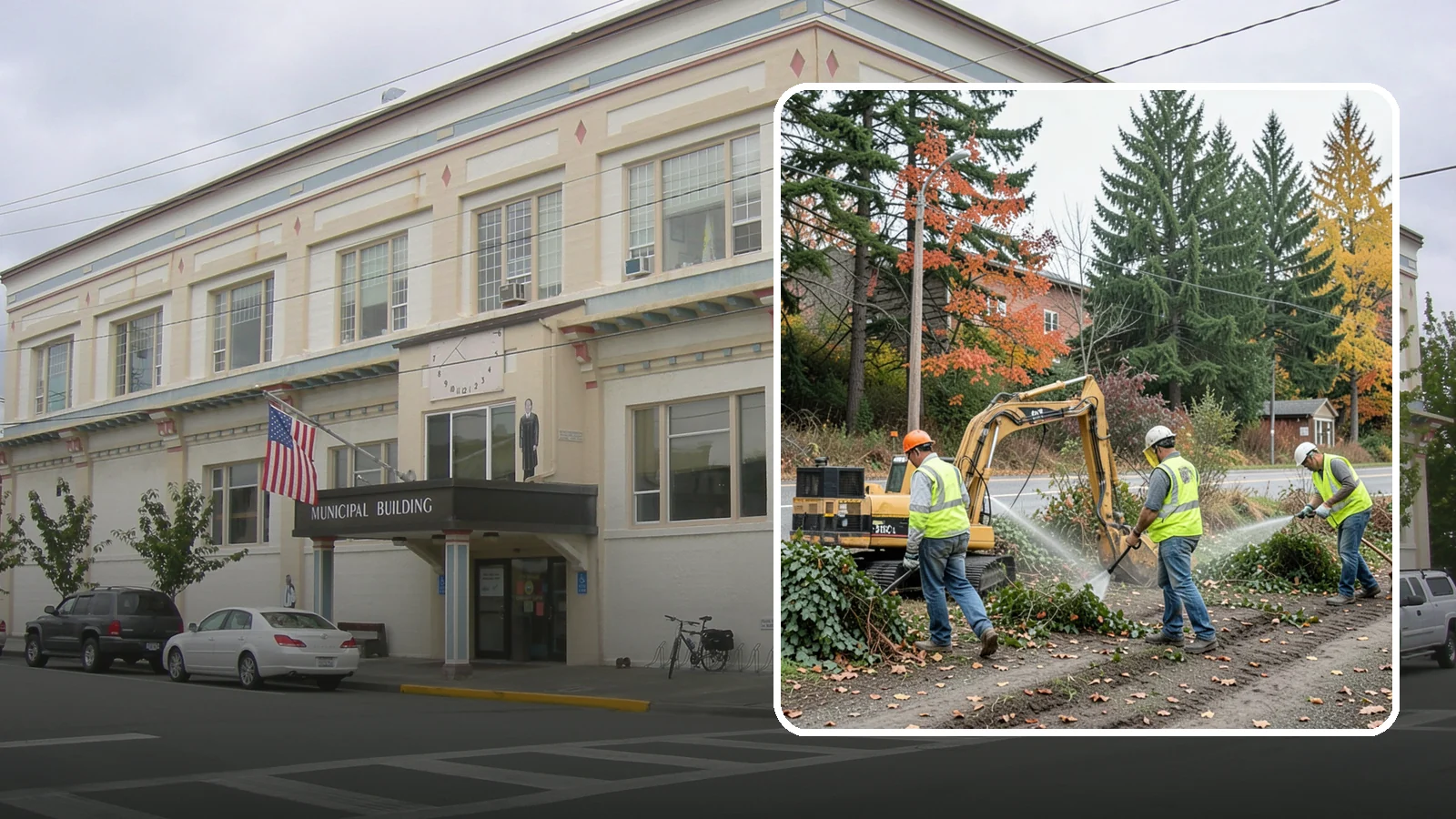 Invasive Vegetation Removal in Anacortes, Skagit County, WA - Targeted removal and control of noxious and invasive plants such as ivy, knotweed, and blackberry from public natural areas.