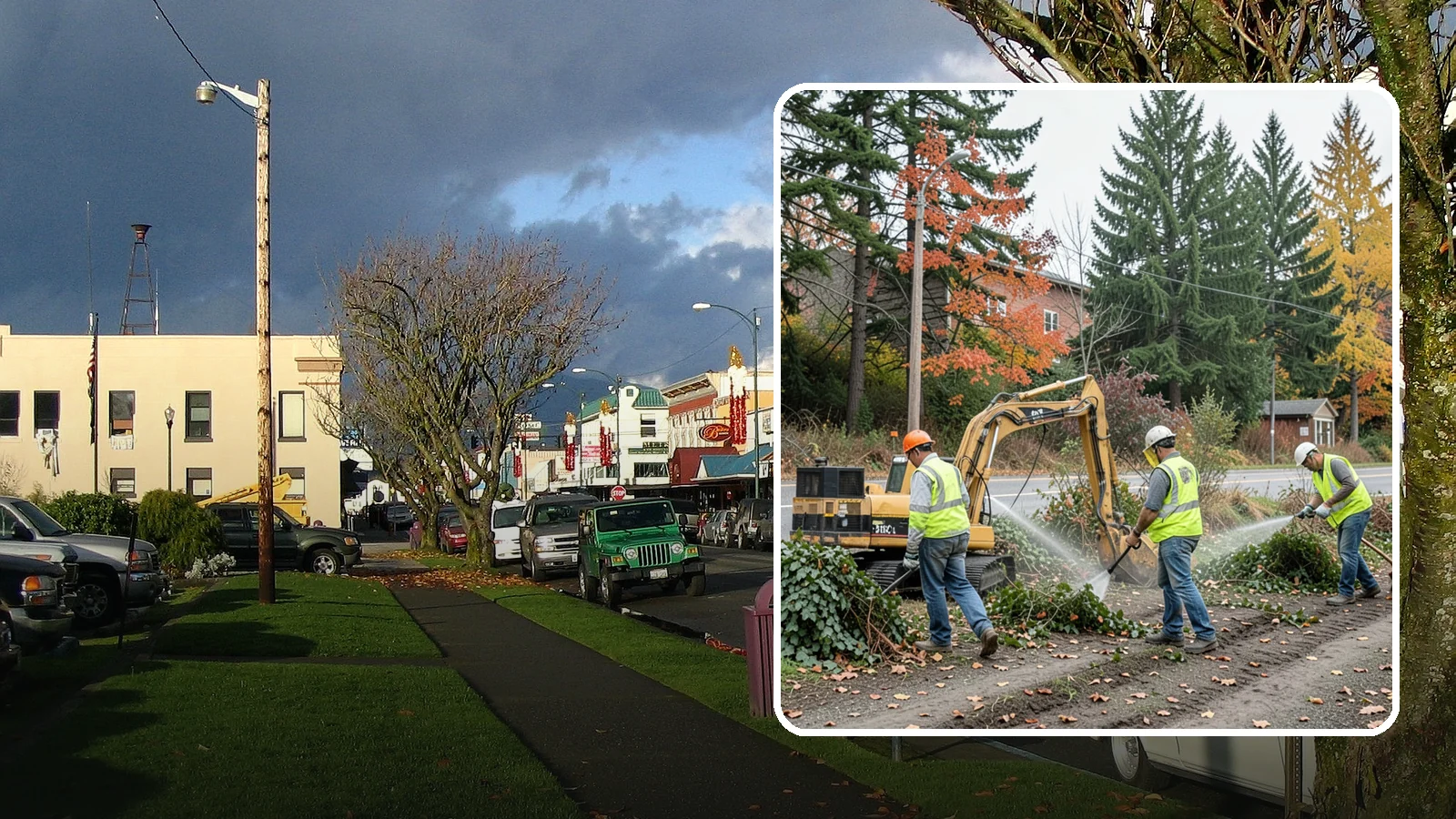 Invasive Vegetation Removal in Arlington, Snohomish County, WA - Targeted removal and control of noxious and invasive plants such as ivy, knotweed, and blackberry from public natural areas.