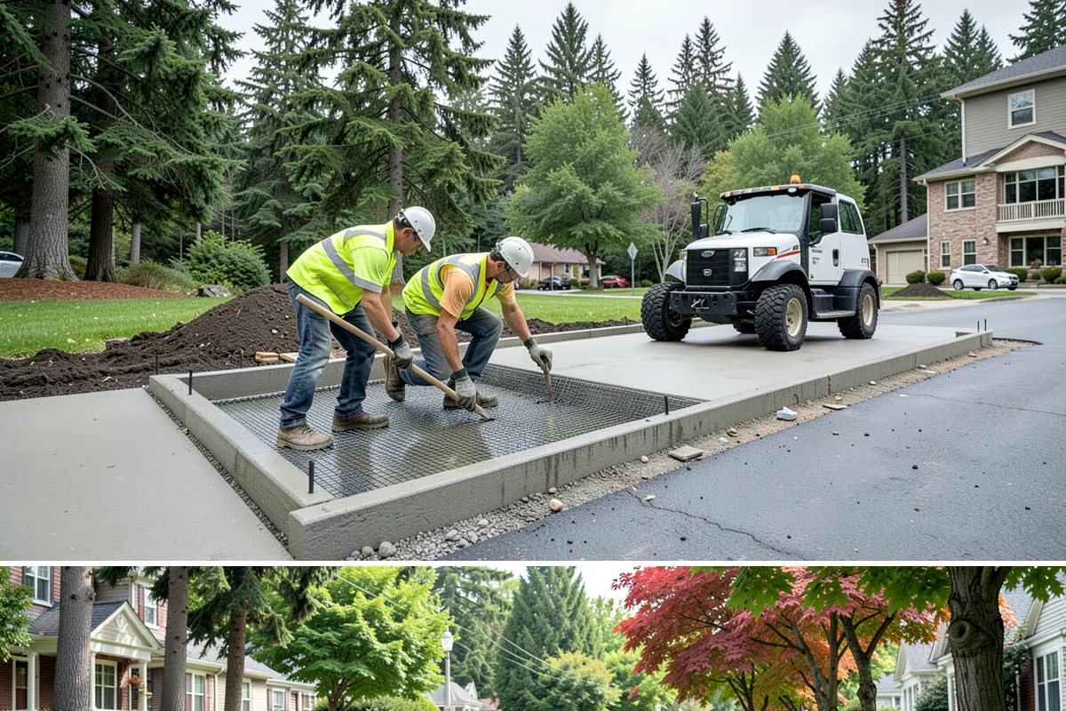 Invasive Vegetation Removal in Beaux Arts Village, King County, WA - Timing is species-specific, with knotweed and blackberry treatments most effective in late summer and early fall and manual ivy...