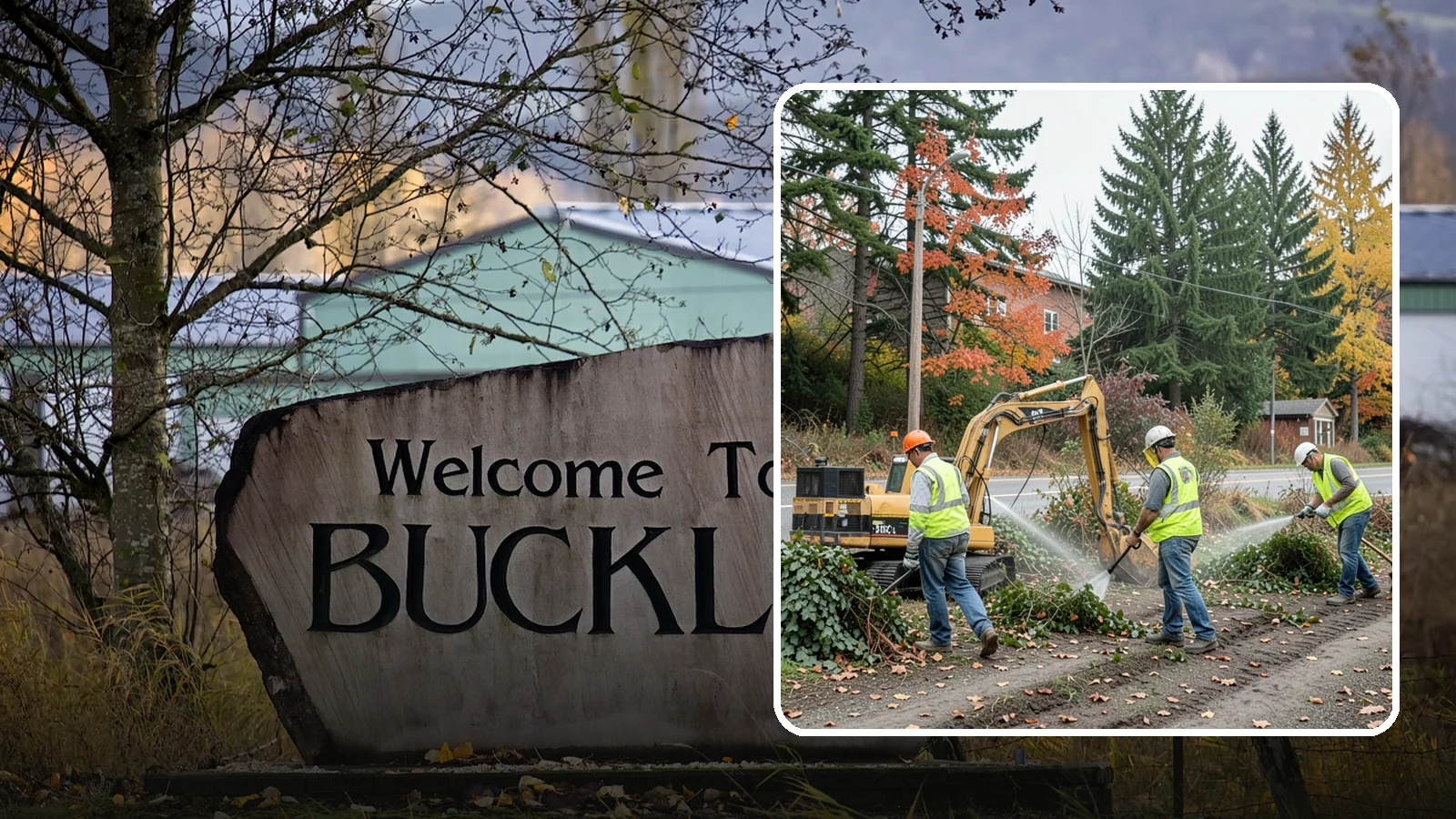 Invasive Vegetation Removal in Buckley, Pierce County, WA - Targeted removal and control of noxious and invasive plants such as ivy, knotweed, and blackberry from public natural areas.