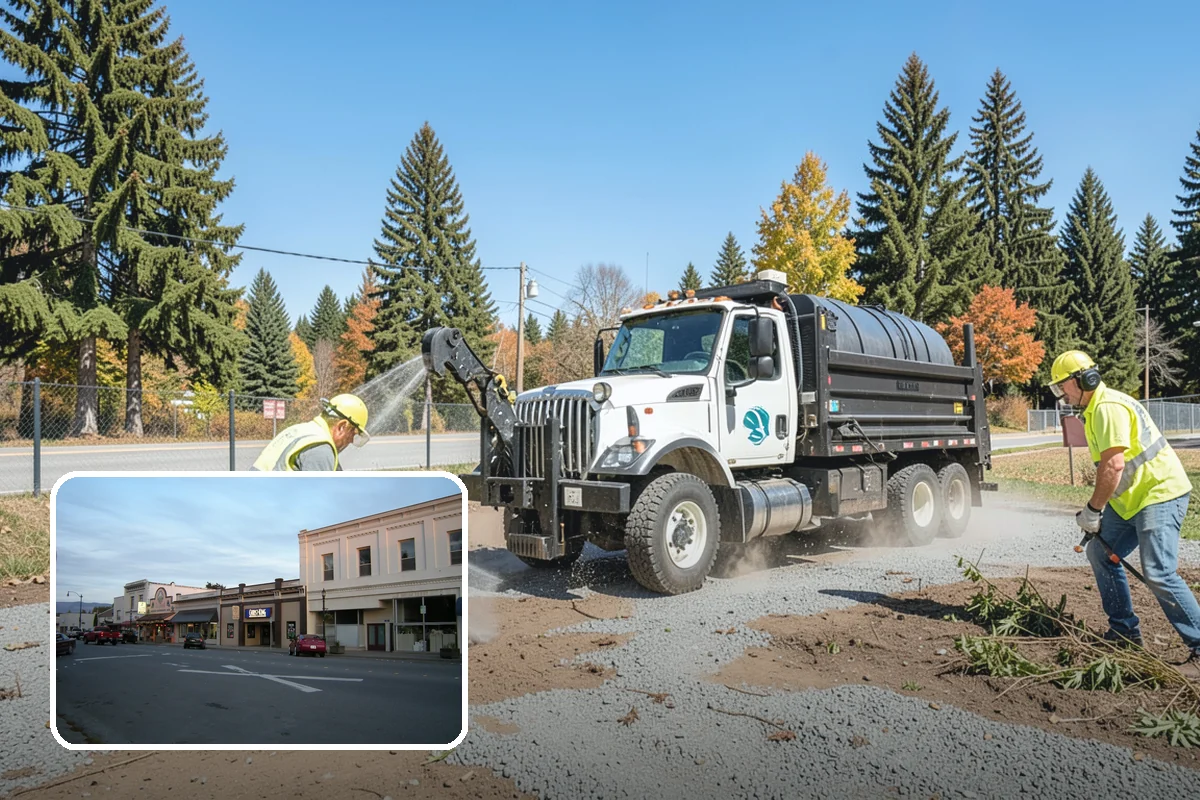 Invasive Vegetation Removal in Burlington, Skagit County, WA - Suppresses noxious species and meets weed-board mandates