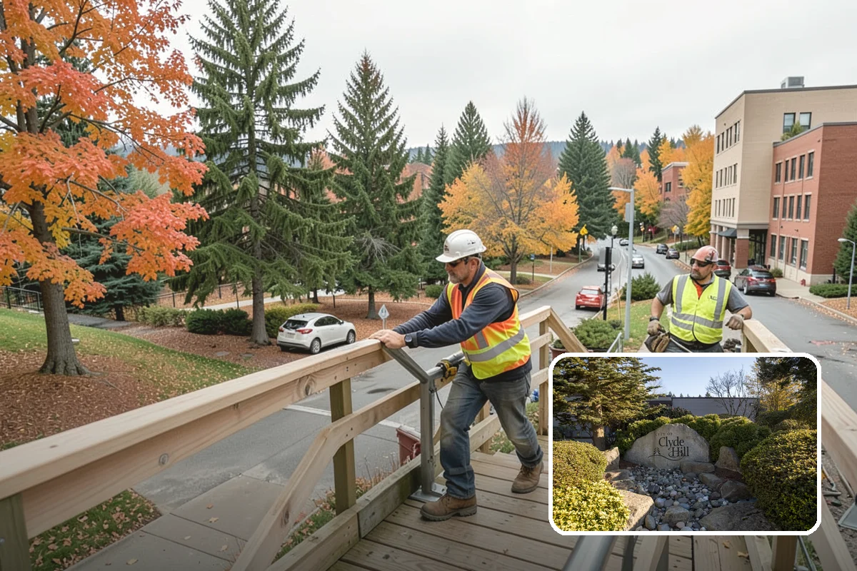 Invasive Vegetation Removal in Clyde Hill, King County, WA - Suppresses noxious species and meets weed-board mandates