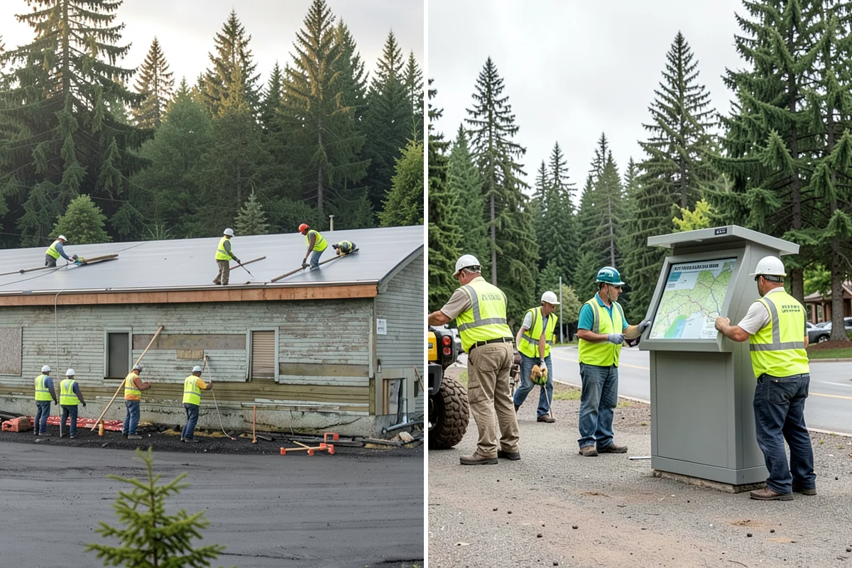 Invasive Vegetation Removal in Concrete, Skagit County, WA - Species identification and site-sensitivity mapping
