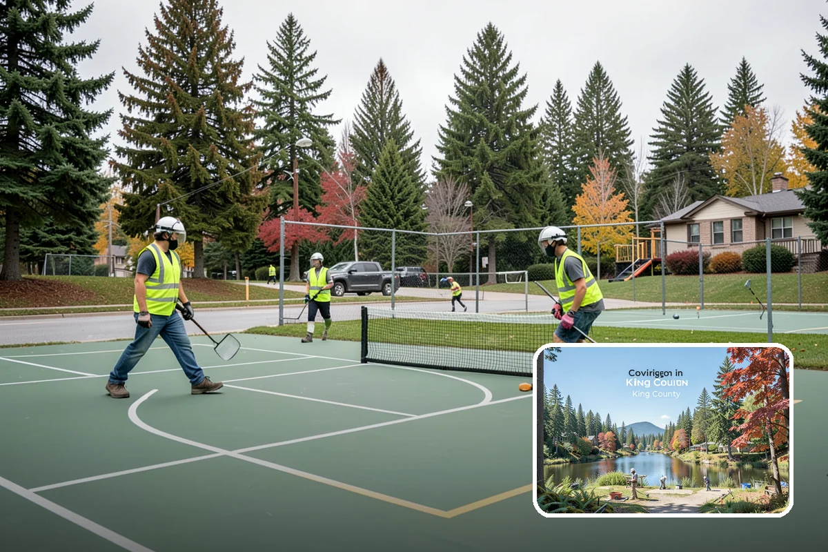 Invasive Vegetation Removal in Covington, King County, WA - Suppresses noxious species and meets weed-board mandates