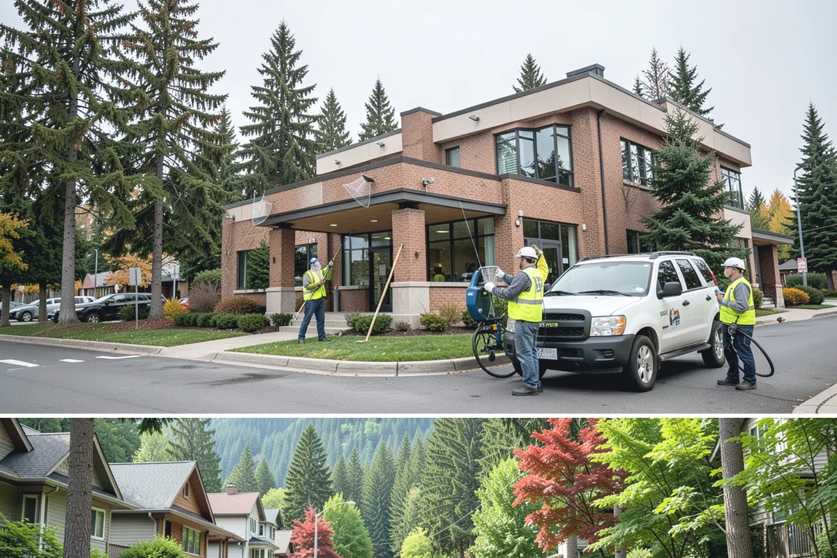 Invasive Vegetation Removal in Darrington, Snohomish County, WA - Timing is species-specific, with knotweed and blackberry treatments most effective in late summer and early fall and manual ivy...