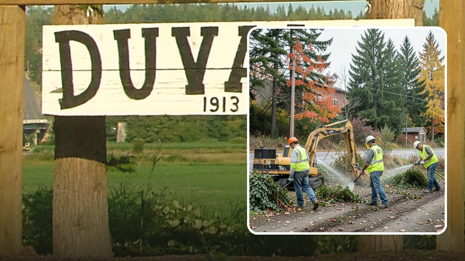 Invasive Vegetation Removal in Duvall, King County, WA - Targeted removal and control of noxious and invasive plants such as ivy, knotweed, and blackberry from public natural areas.