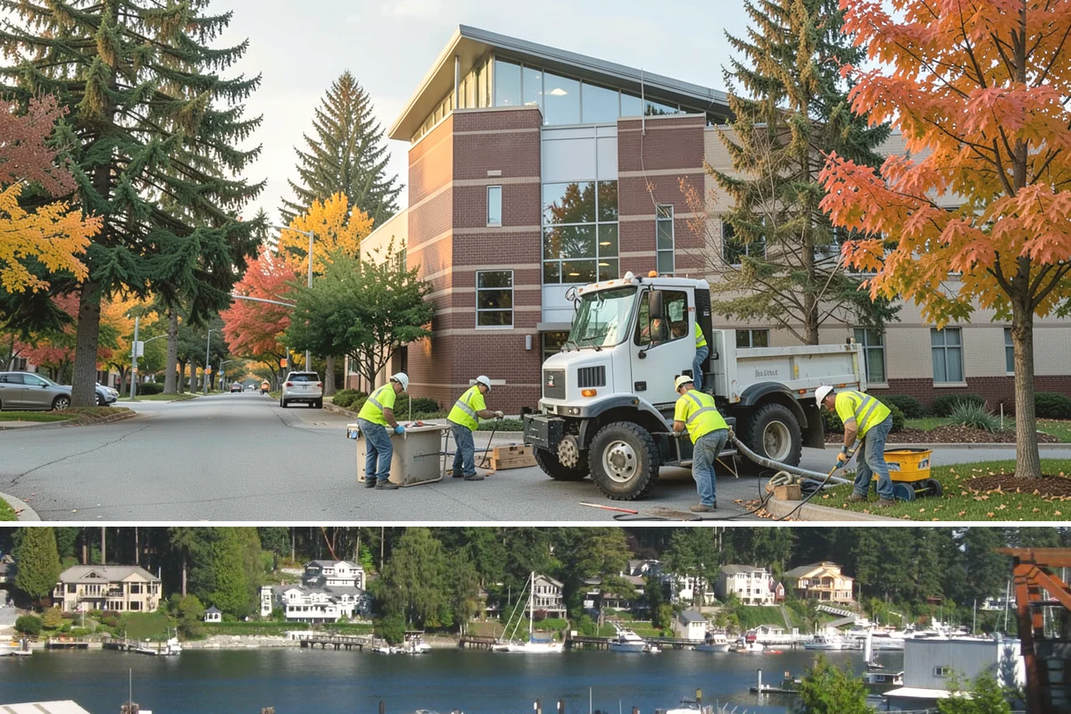Invasive Vegetation Removal in Gig Harbor, Pierce County, WA - Timing is species-specific, with knotweed and blackberry treatments most effective in late summer and early fall and manual ivy...
