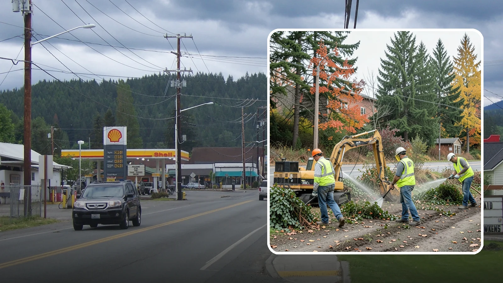 Invasive Vegetation Removal in Granite Falls, Snohomish County, WA - Targeted removal and control of noxious and invasive plants such as ivy, knotweed, and blackberry from public natural areas.