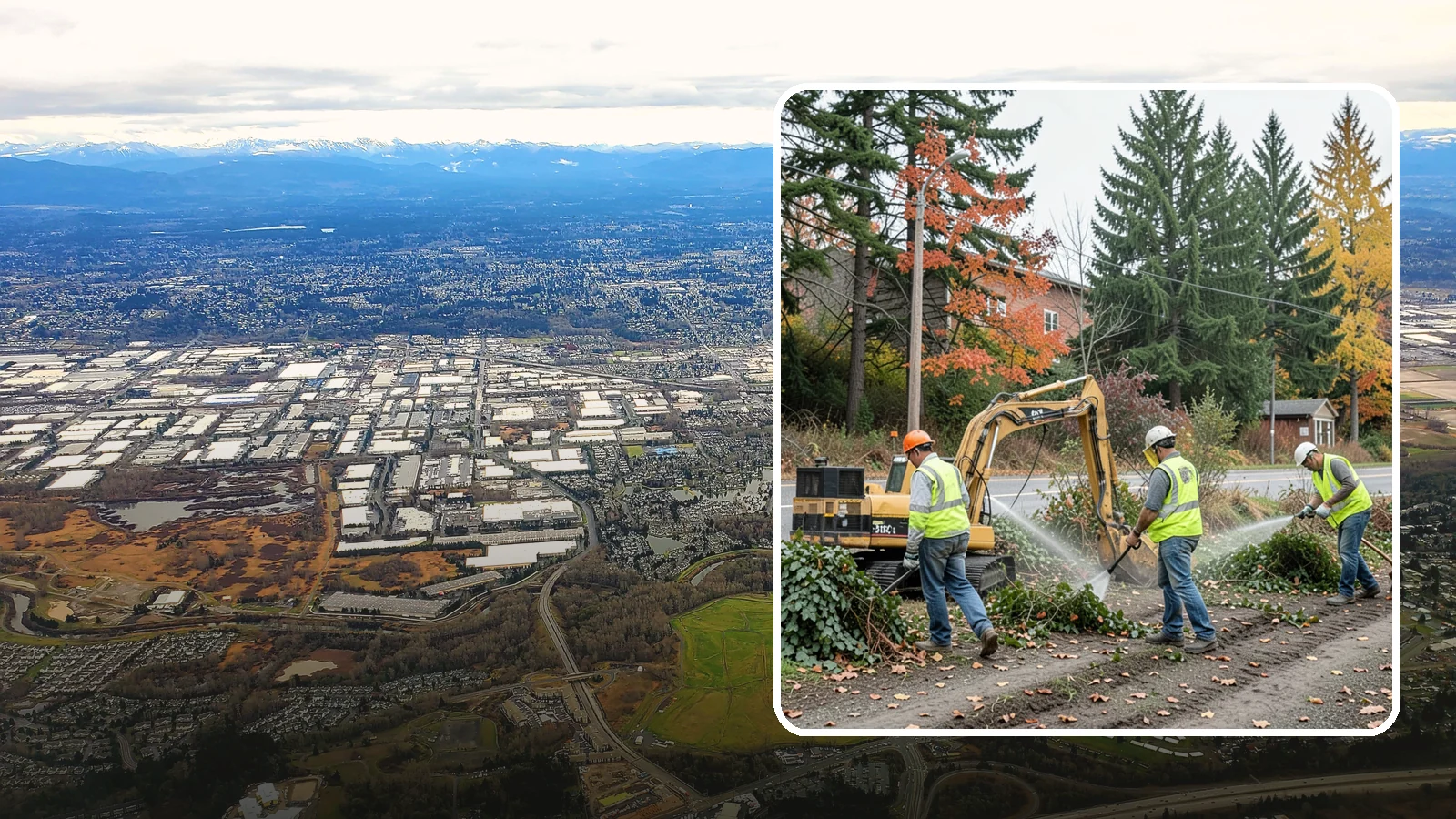 Invasive Vegetation Removal in Kent, King County, WA - Targeted removal and control of noxious and invasive plants such as ivy, knotweed, and blackberry from public natural areas.