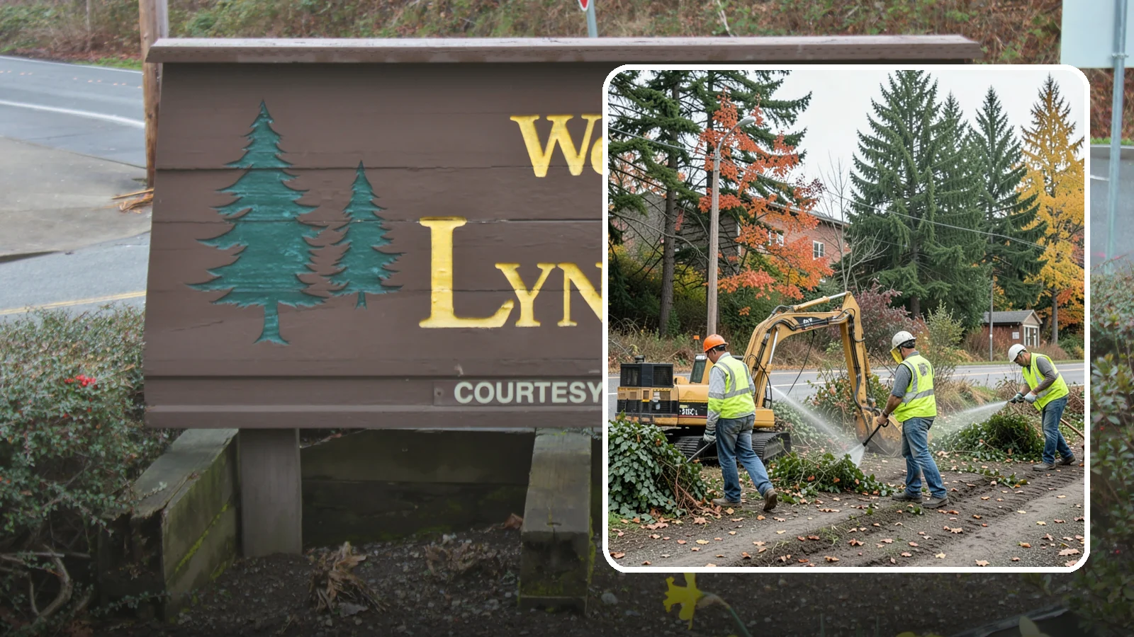 Invasive Vegetation Removal in Lynnwood, Snohomish County, WA - Targeted removal and control of noxious and invasive plants such as ivy, knotweed, and blackberry from public natural areas.
