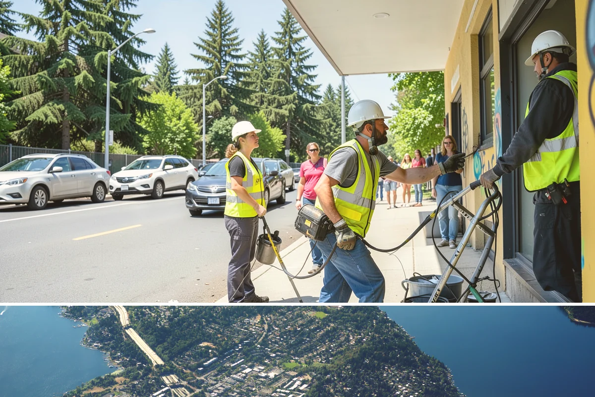 Invasive Vegetation Removal in Mercer Island, King County, WA - Timing is species-specific, with knotweed and blackberry treatments most effective in late summer and early fall and manual ivy...
