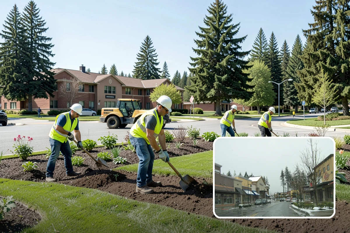 Invasive Vegetation Removal in Mill Creek, Snohomish County, WA - Suppresses noxious species and meets weed-board mandates