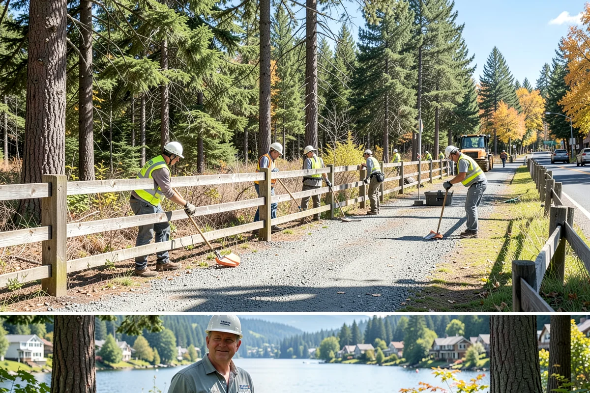 Invasive Vegetation Removal in Milton, King County, WA - Timing is species-specific, with knotweed and blackberry treatments most effective in late summer and early fall and manual ivy...
