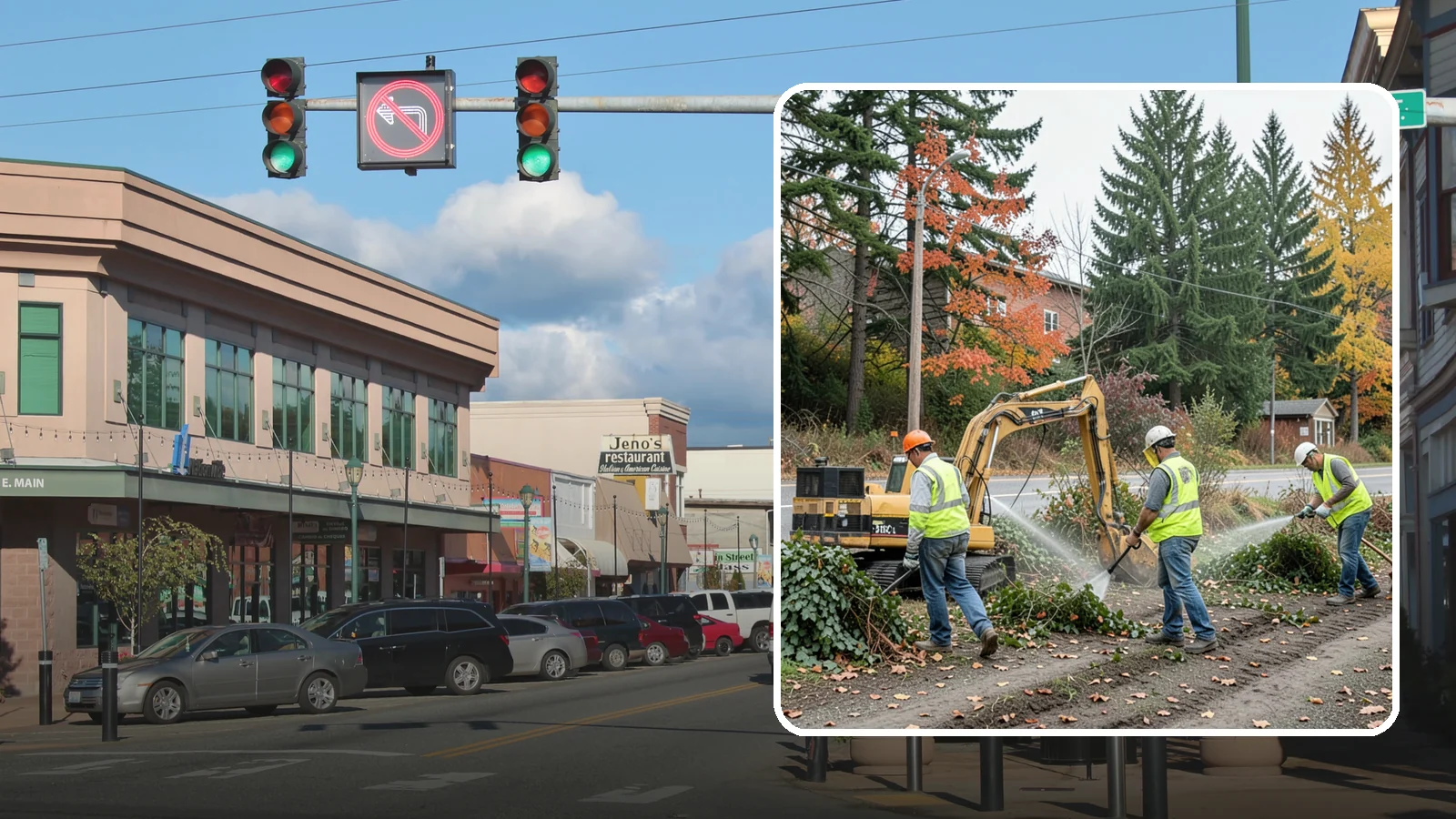 Invasive Vegetation Removal in Monroe, Snohomish County, WA - Targeted removal and control of noxious and invasive plants such as ivy, knotweed, and blackberry from public natural areas.