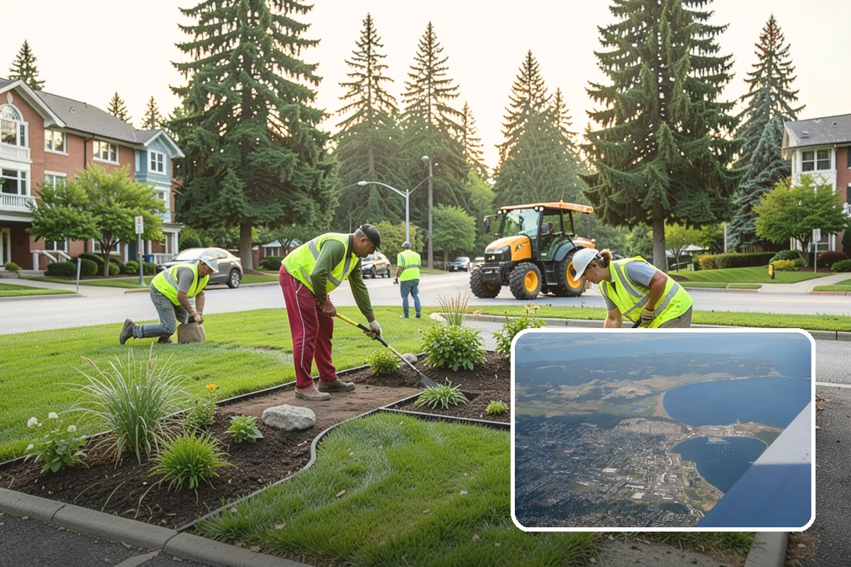 Invasive Vegetation Removal in Oak Harbor, Island County, WA - Suppresses noxious species and meets weed-board mandates