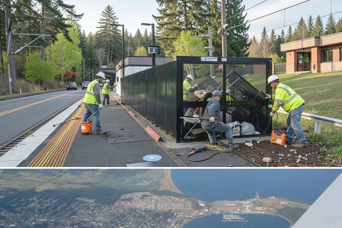 Invasive Vegetation Removal in Oak Harbor, Island County, WA - Timing is species-specific, with knotweed and blackberry treatments most effective in late summer and early fall and manual ivy...