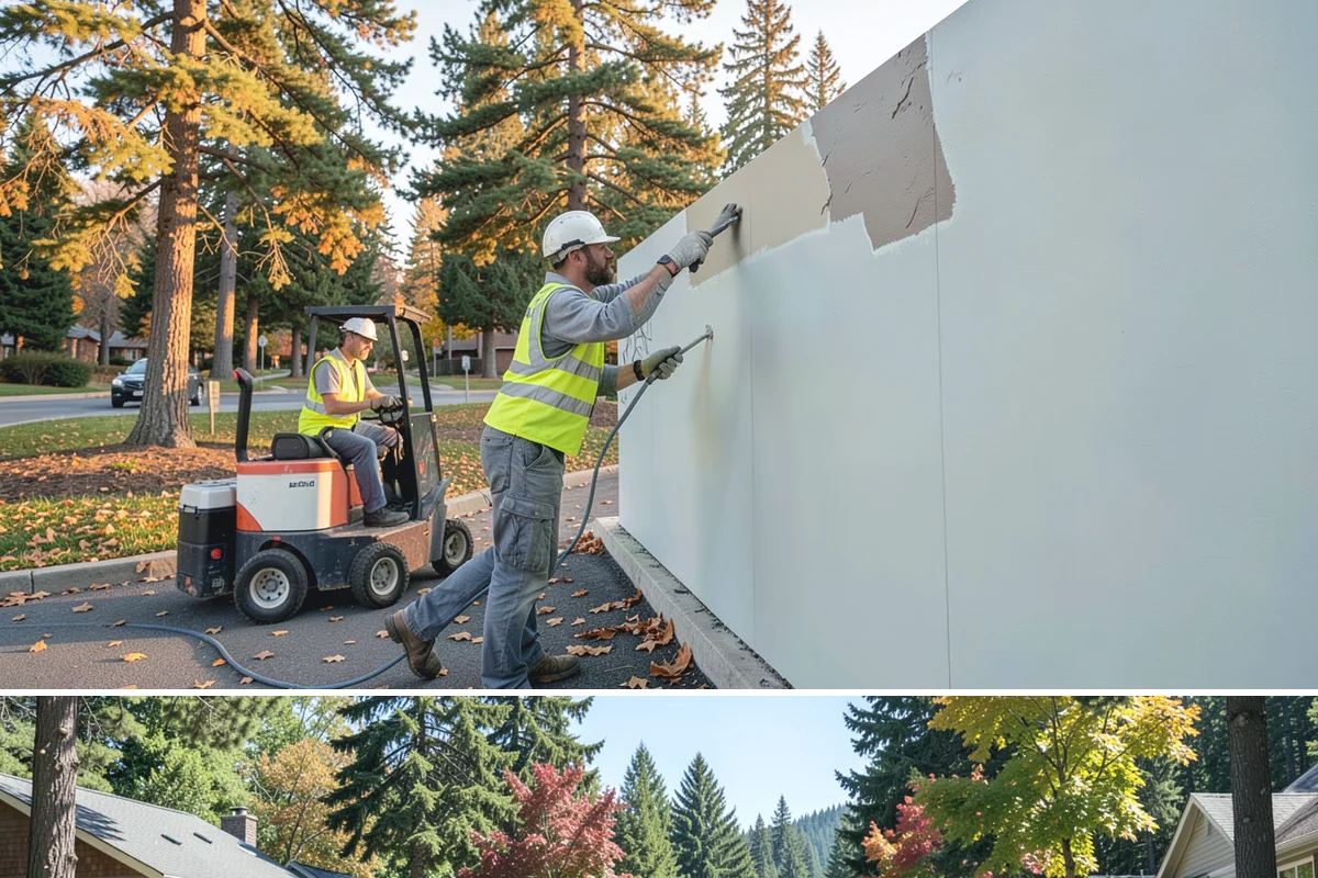 Invasive Vegetation Removal in Orting, Pierce County, WA - Timing is species-specific, with knotweed and blackberry treatments most effective in late summer and early fall and manual ivy...