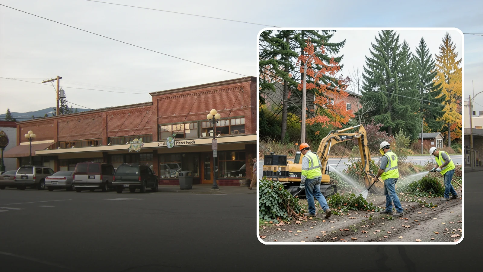 Invasive Vegetation Removal in Sedro-Woolley, Skagit County, WA - Targeted removal and control of noxious and invasive plants such as ivy, knotweed, and blackberry from public natural areas.