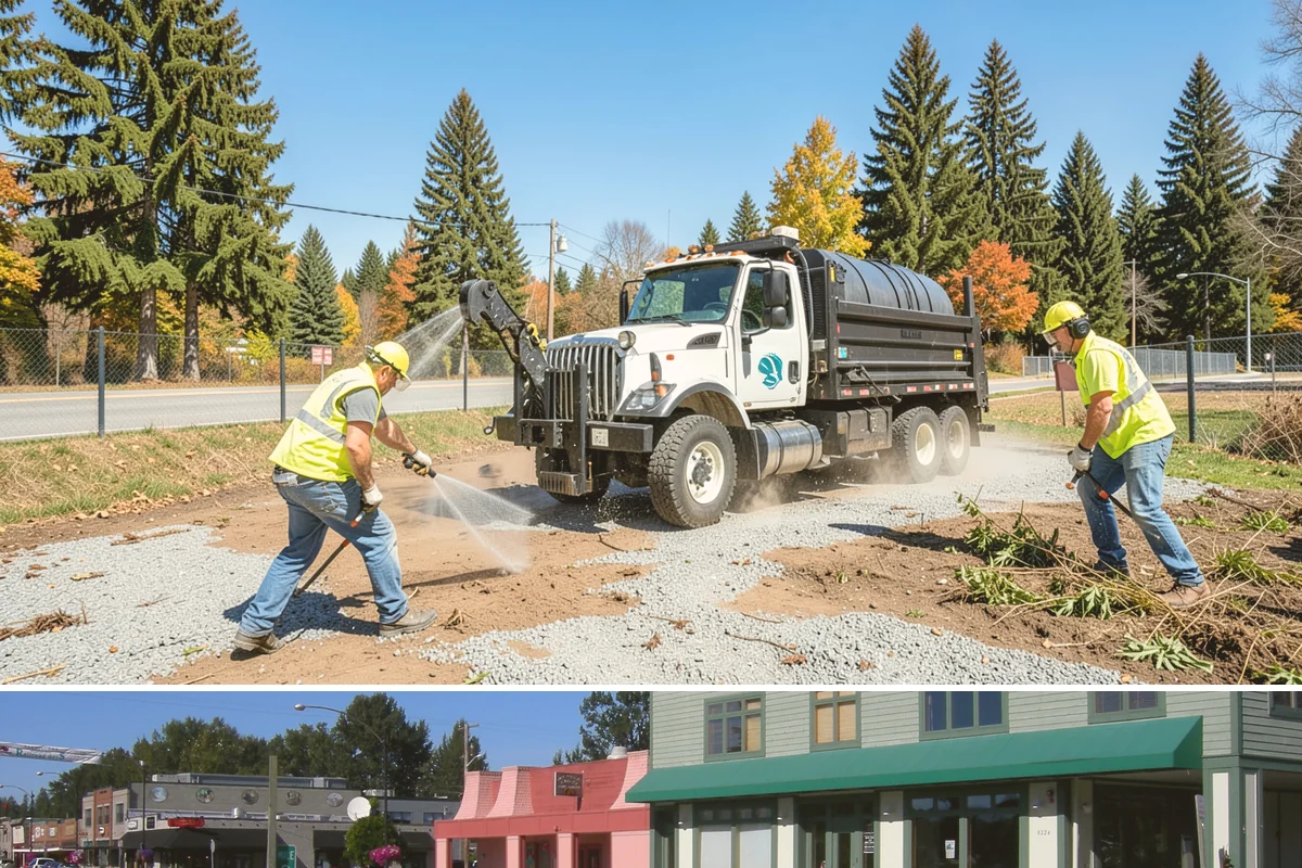 Invasive Vegetation Removal in Snoqualmie, King County, WA - Timing is species-specific, with knotweed and blackberry treatments most effective in late summer and early fall and manual ivy...