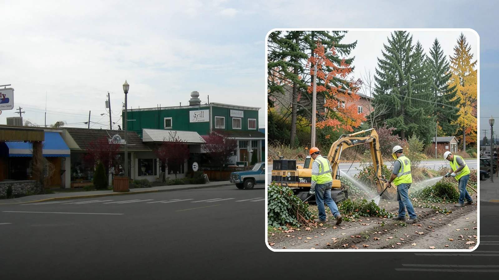 Invasive Vegetation Removal in Stanwood, Snohomish County, WA - Targeted removal and control of noxious and invasive plants such as ivy, knotweed, and blackberry from public natural areas.