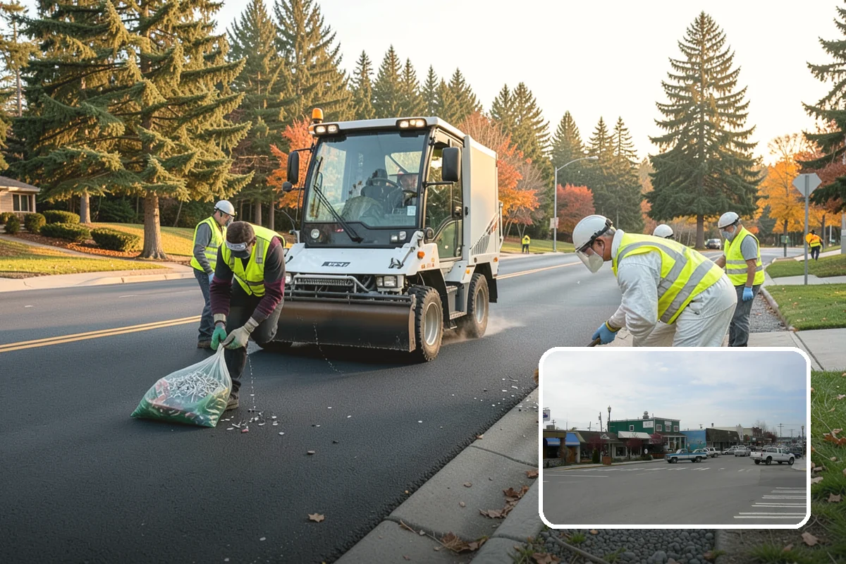 Invasive Vegetation Removal in Stanwood, Snohomish County, WA - Suppresses noxious species and meets weed-board mandates