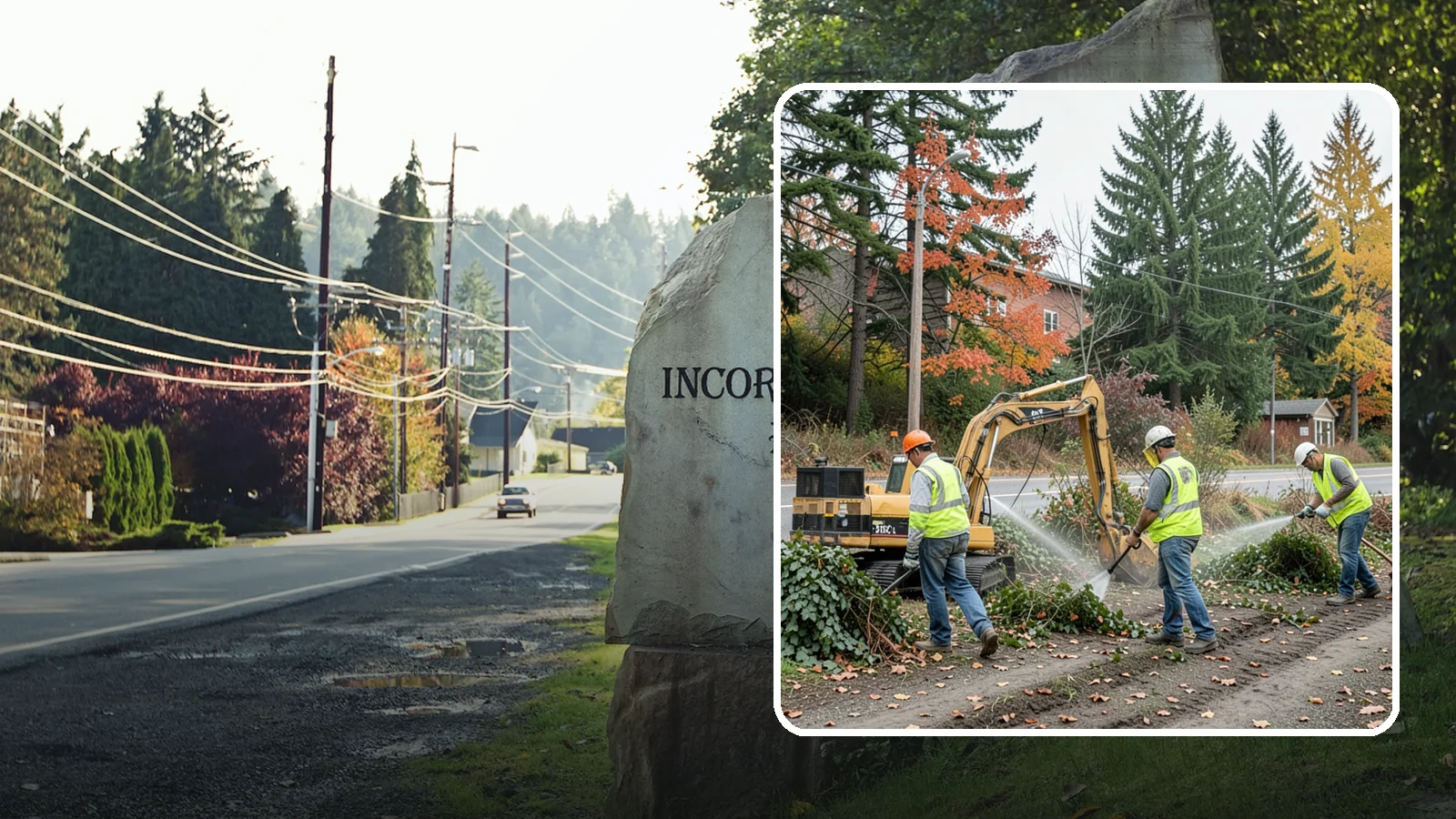 Invasive Vegetation Removal in Wilkeson, Pierce County, WA - Targeted removal and control of noxious and invasive plants such as ivy, knotweed, and blackberry from public natural areas.