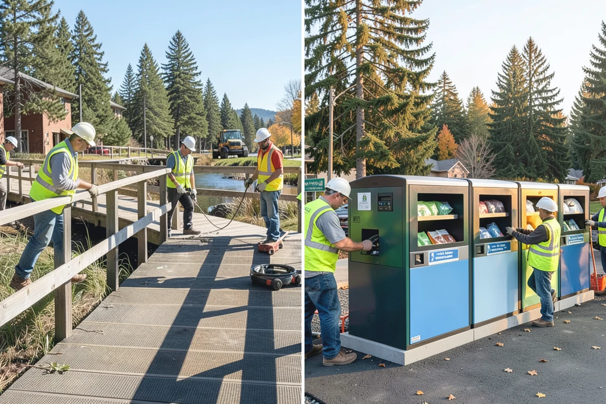 Invasive Vegetation Removal in Wilkeson, Pierce County, WA - Species identification and site-sensitivity mapping