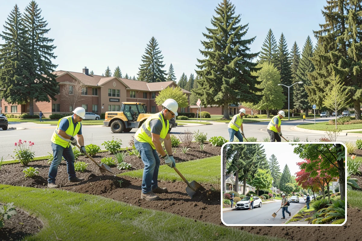 Irrigation Maintenance in Beaux Arts Village, King County, WA - Efficient water use that supports conservation targets