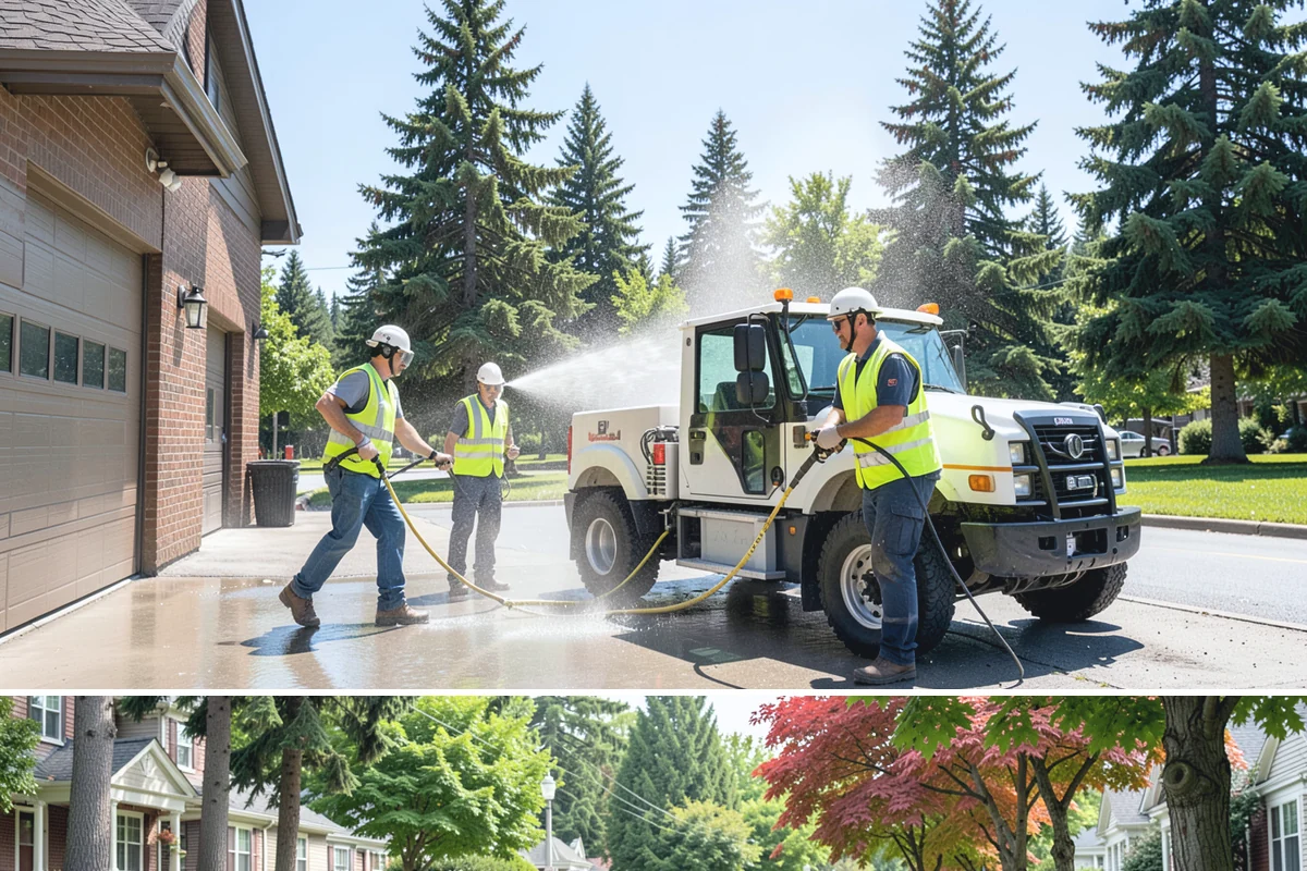 Irrigation Maintenance in Beaux Arts Village, King County, WA - Spring startup and system checks precede the dry summer irrigation season, with fall winterization and blowouts protecting...
