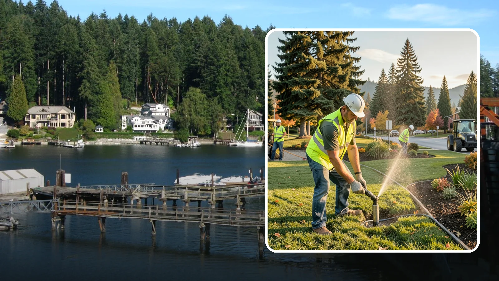 Irrigation Maintenance in Gig Harbor, Pierce County, WA - Preventive irrigation maintenance that keeps public systems efficient, compliant, and water-wise.