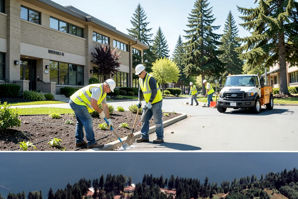 Irrigation Maintenance in Lakewood, Pierce County, WA - Spring startup and system checks precede the dry summer irrigation season, with fall winterization and blowouts protecting...