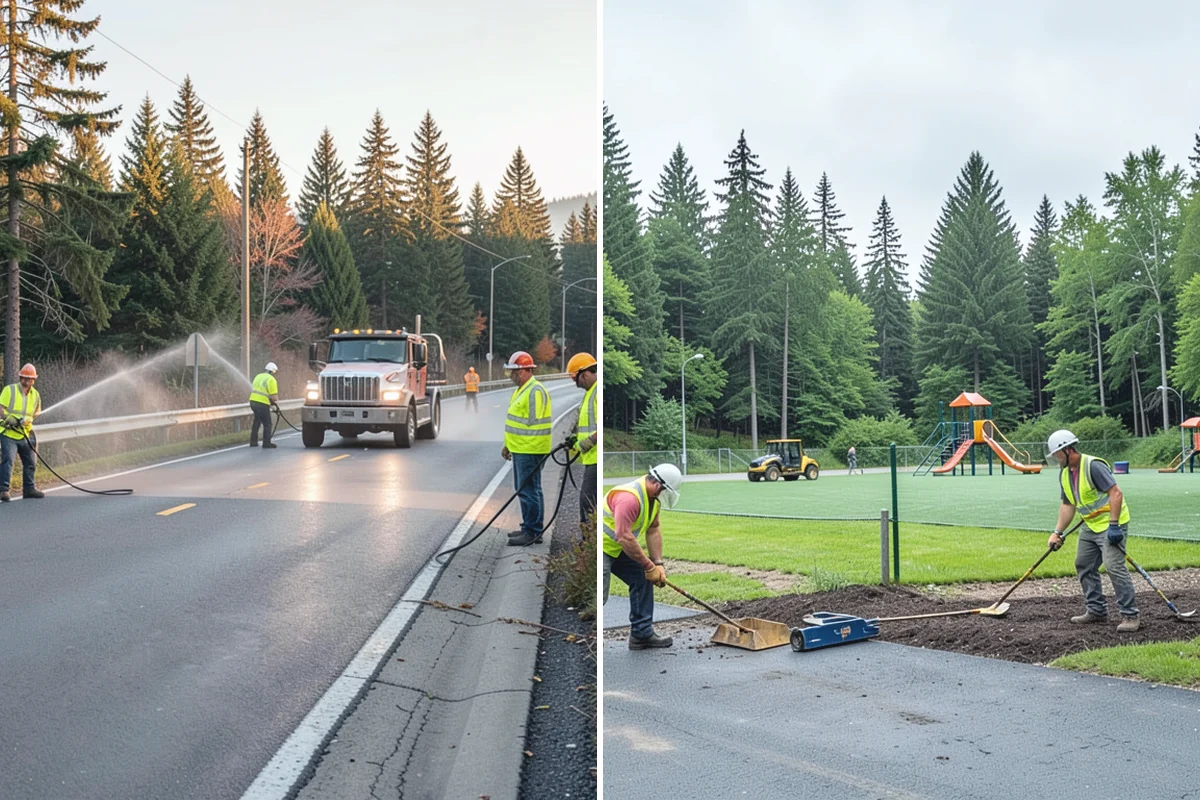 Irrigation Maintenance in South Prairie, Pierce County, WA - Inspect controllers, valves, heads, and backflow devices