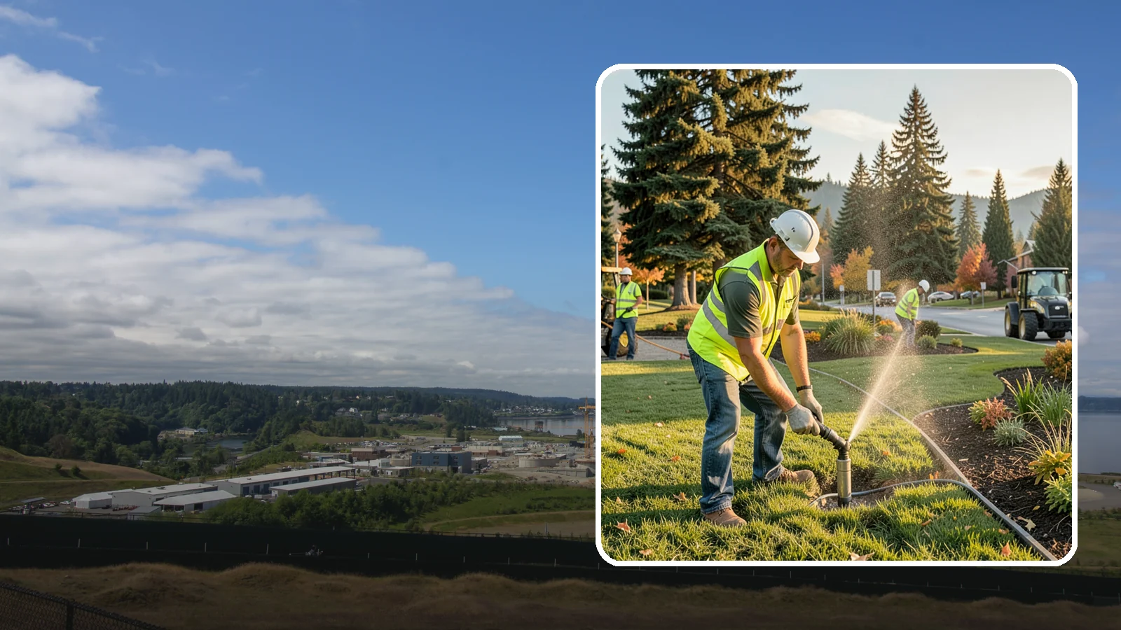 Irrigation Maintenance in University Place, Pierce County, WA - Preventive irrigation maintenance that keeps public systems efficient, compliant, and water-wise.