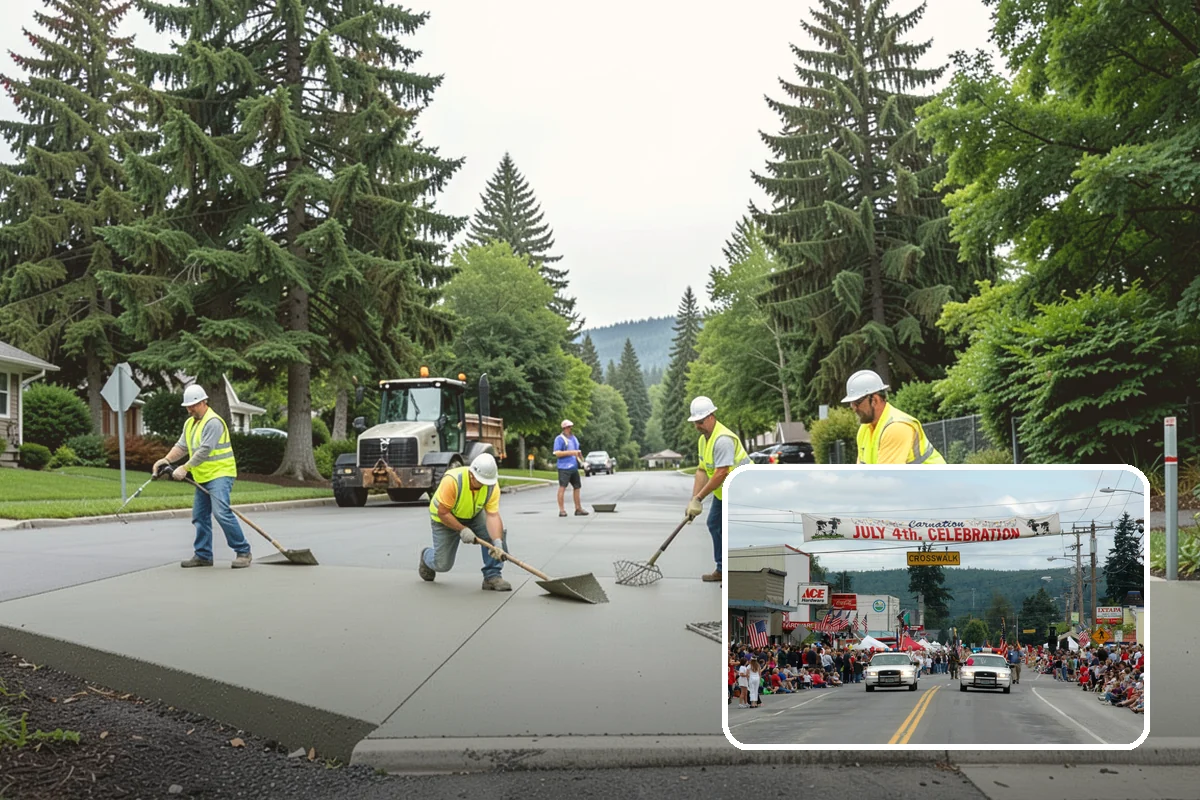 Ivy Removal in Carnation, King County, WA - Relieves park trees of the weight and shading that ivy imposes