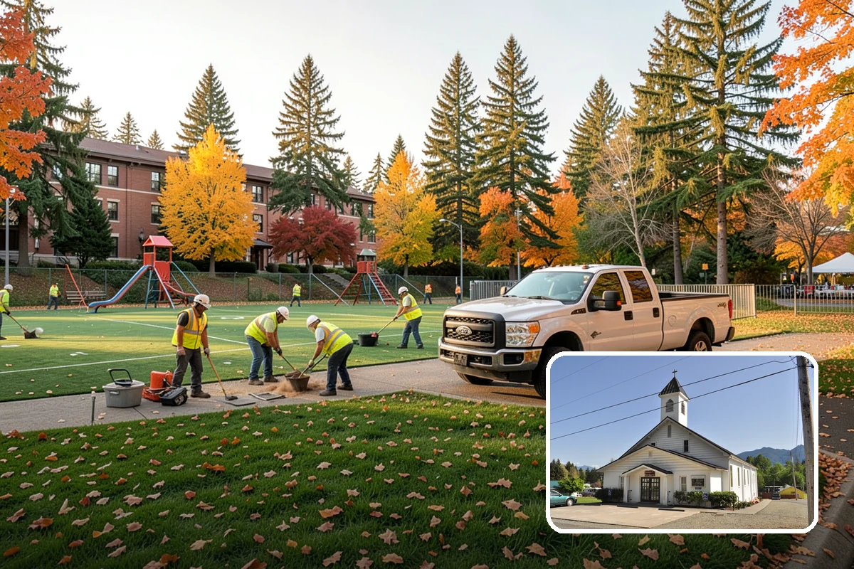 Ivy Removal in Concrete, Skagit County, WA - Relieves park trees of the weight and shading that ivy imposes