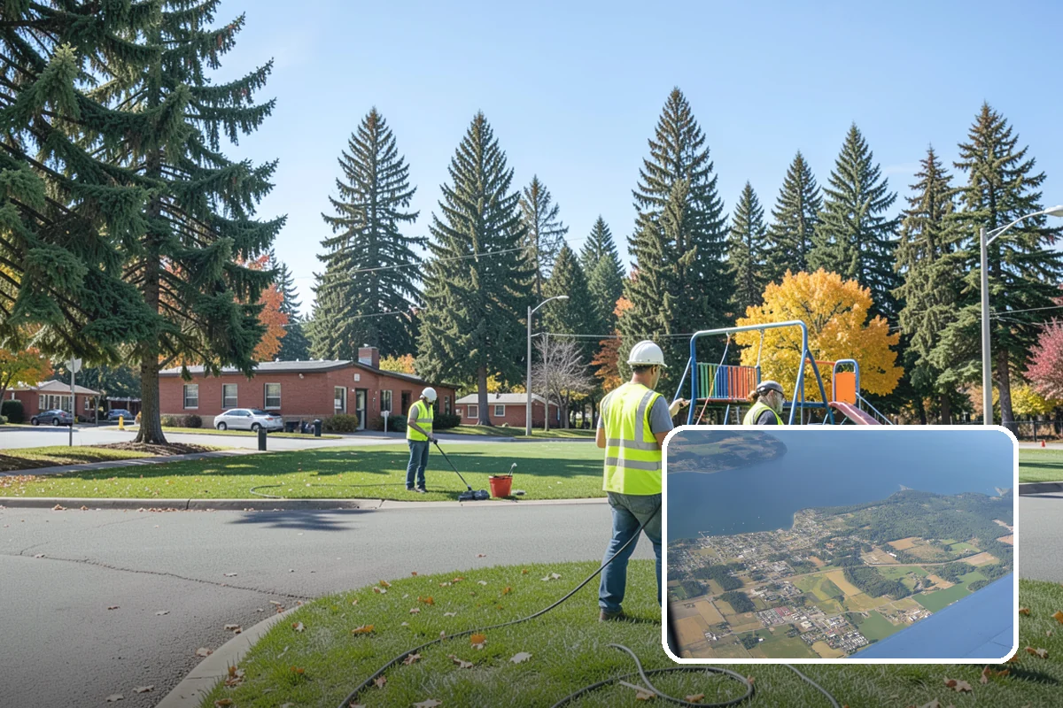 Ivy Removal in Coupeville, Island County, WA - Relieves park trees of the weight and shading that ivy imposes