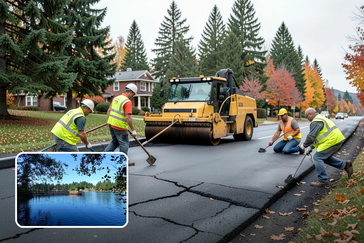 Ivy Removal in Federal Way, King County, WA - Relieves park trees of the weight and shading that ivy imposes