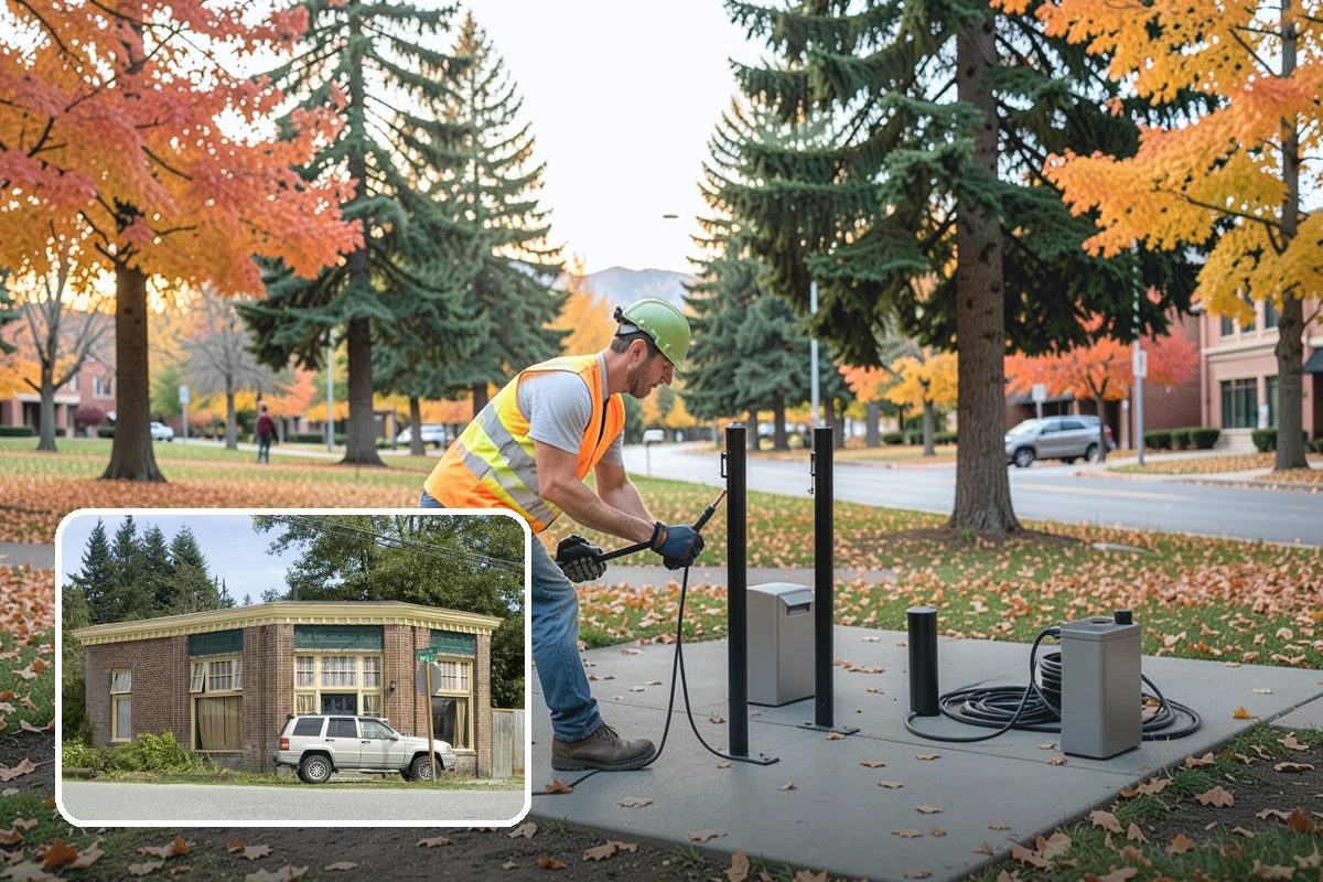 Ivy Removal in Hamilton, Skagit County, WA - Relieves park trees of the weight and shading that ivy imposes