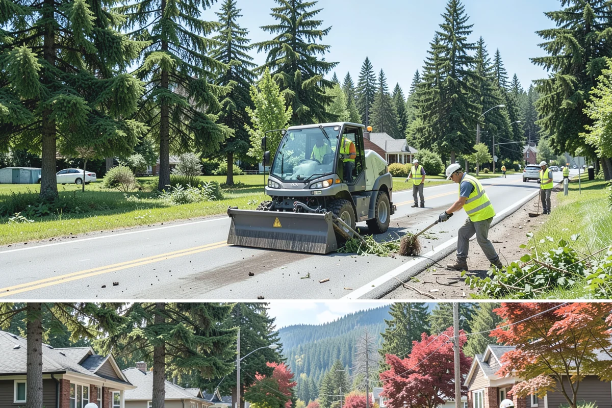 Ivy Removal in Hunts Point, King County, WA - Ivy can be cut from trees year-round, while ground clearing and treatment work best in the milder, drier months of late spring...
