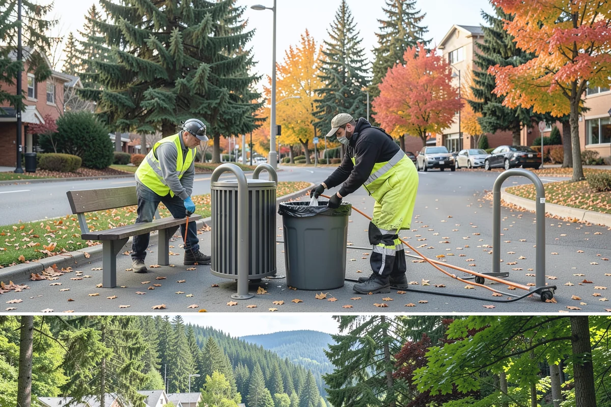 Ivy Removal in Lake Forest Park, King County, WA - Ivy can be cut from trees year-round, while ground clearing and treatment work best in the milder, drier months of late spring...