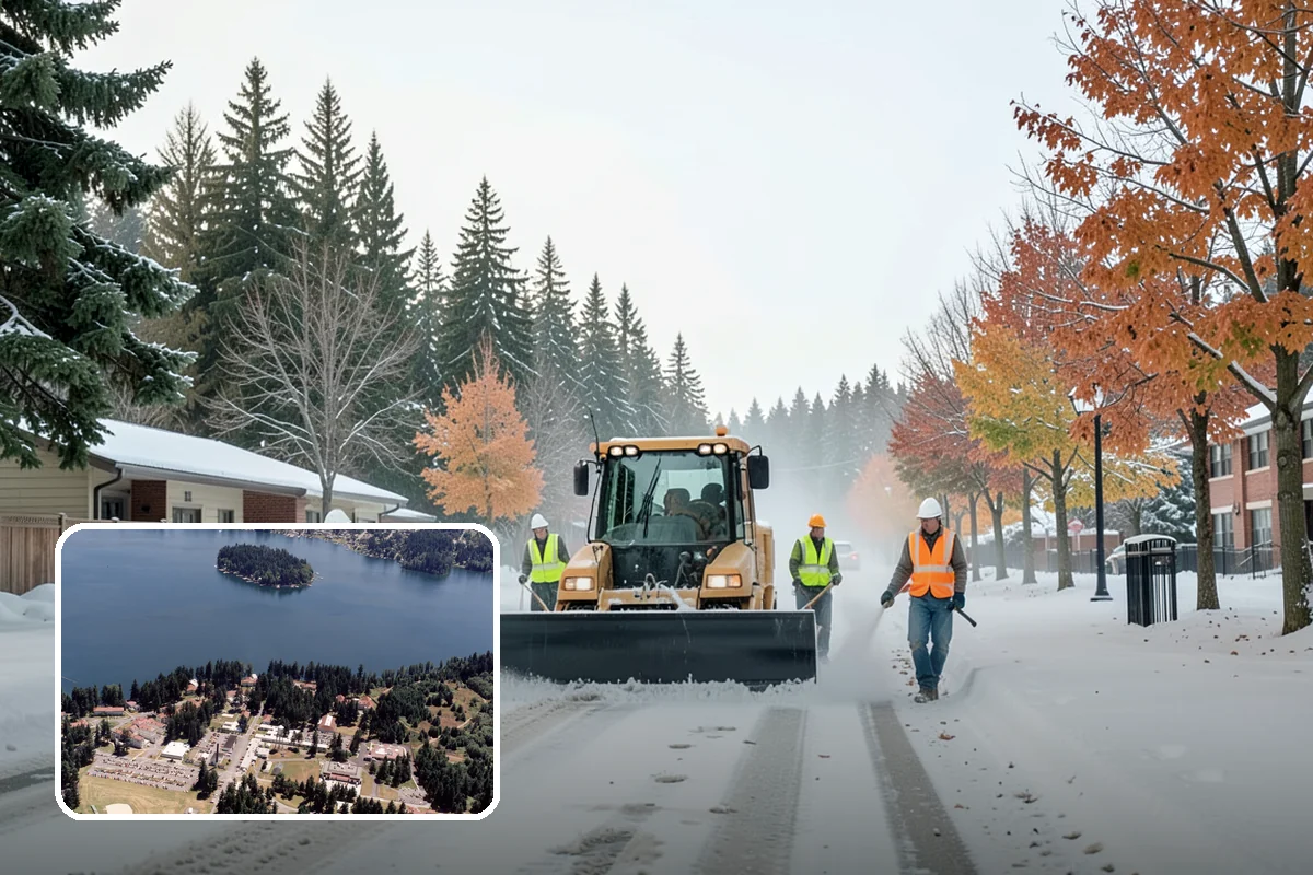 Ivy Removal in Lakewood, Pierce County, WA - Relieves park trees of the weight and shading that ivy imposes