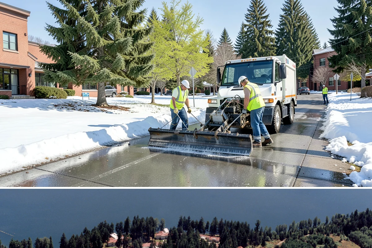 Ivy Removal in Lakewood, Pierce County, WA - Ivy can be cut from trees year-round, while ground clearing and treatment work best in the milder, drier months of late spring...