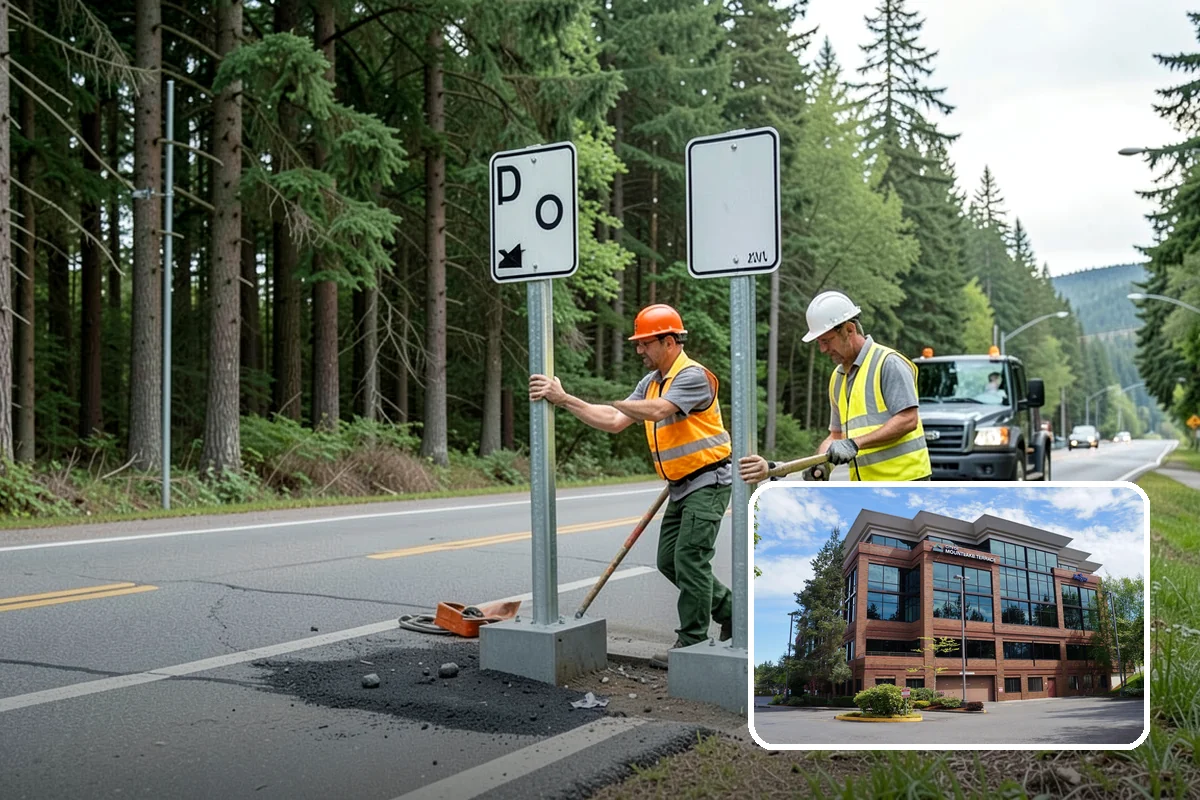 Ivy Removal in Mountlake Terrace, Snohomish County, WA - Relieves park trees of the weight and shading that ivy imposes