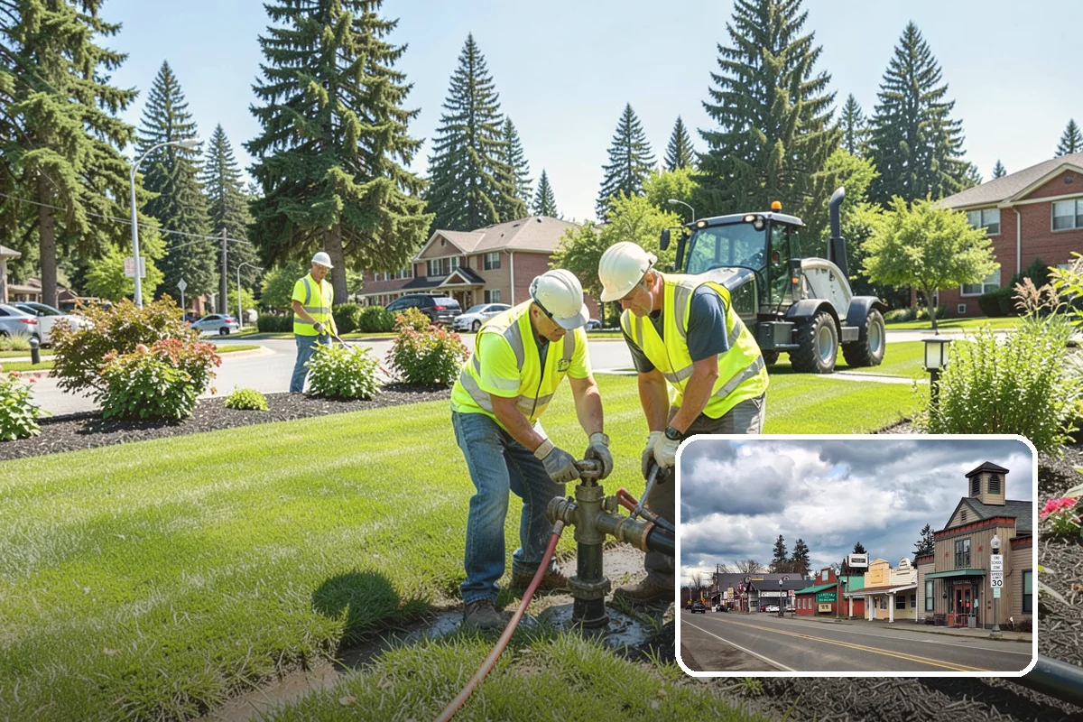 Ivy Removal in Roy, Pierce County, WA - Relieves park trees of the weight and shading that ivy imposes