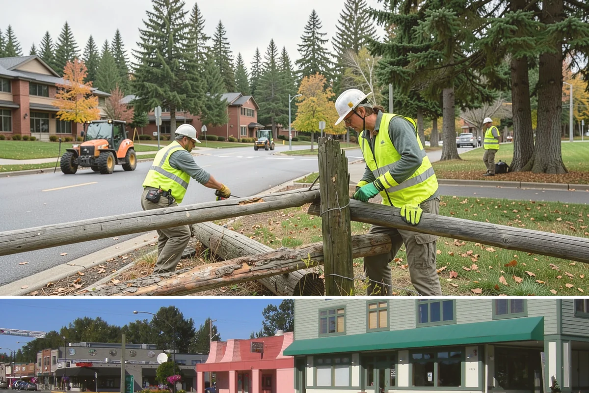 Ivy Removal in Snoqualmie, King County, WA - Ivy can be cut from trees year-round, while ground clearing and treatment work best in the milder, drier months of late spring...