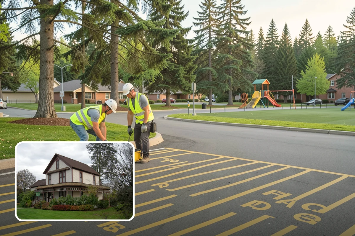 Ivy Removal in Sumner, Pierce County, WA - Relieves park trees of the weight and shading that ivy imposes