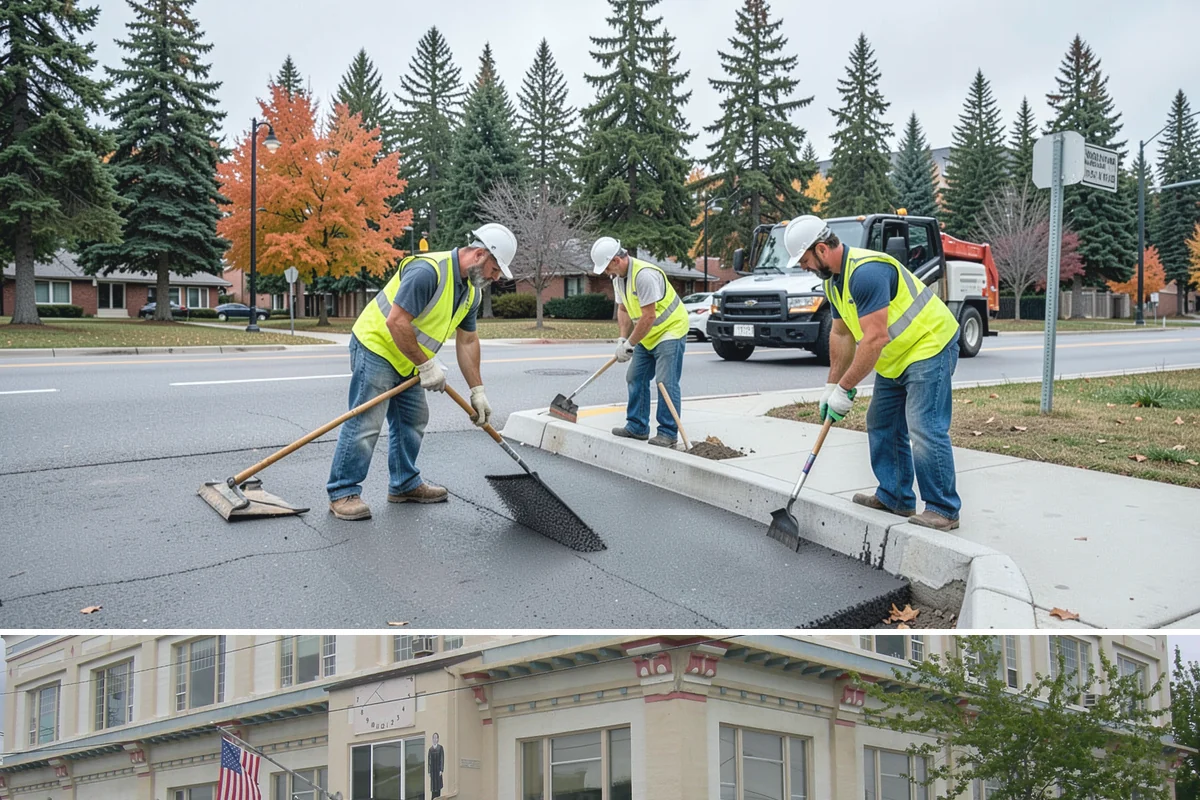 Jersey Barrier Placement in Anacortes, Skagit County, WA - Placement follows the construction season but is available year-round for emergency road protection.
