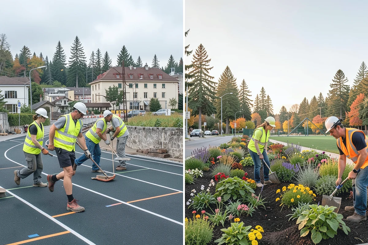 Jersey Barrier Placement in Bonney Lake, Pierce County, WA - Determine barrier run, placement, and connection needs