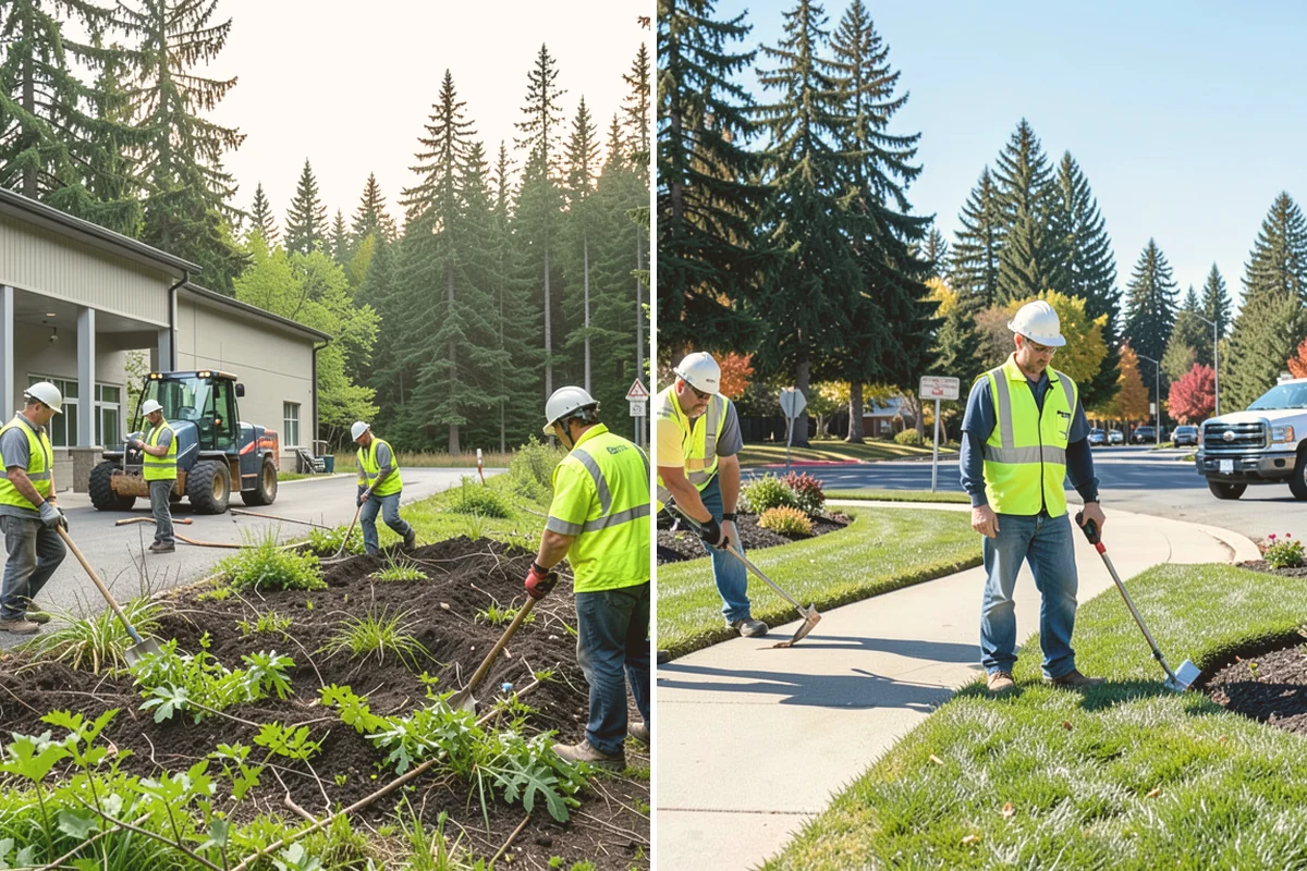 Jersey Barrier Placement in Brier, Snohomish County, WA - Determine barrier run, placement, and connection needs
